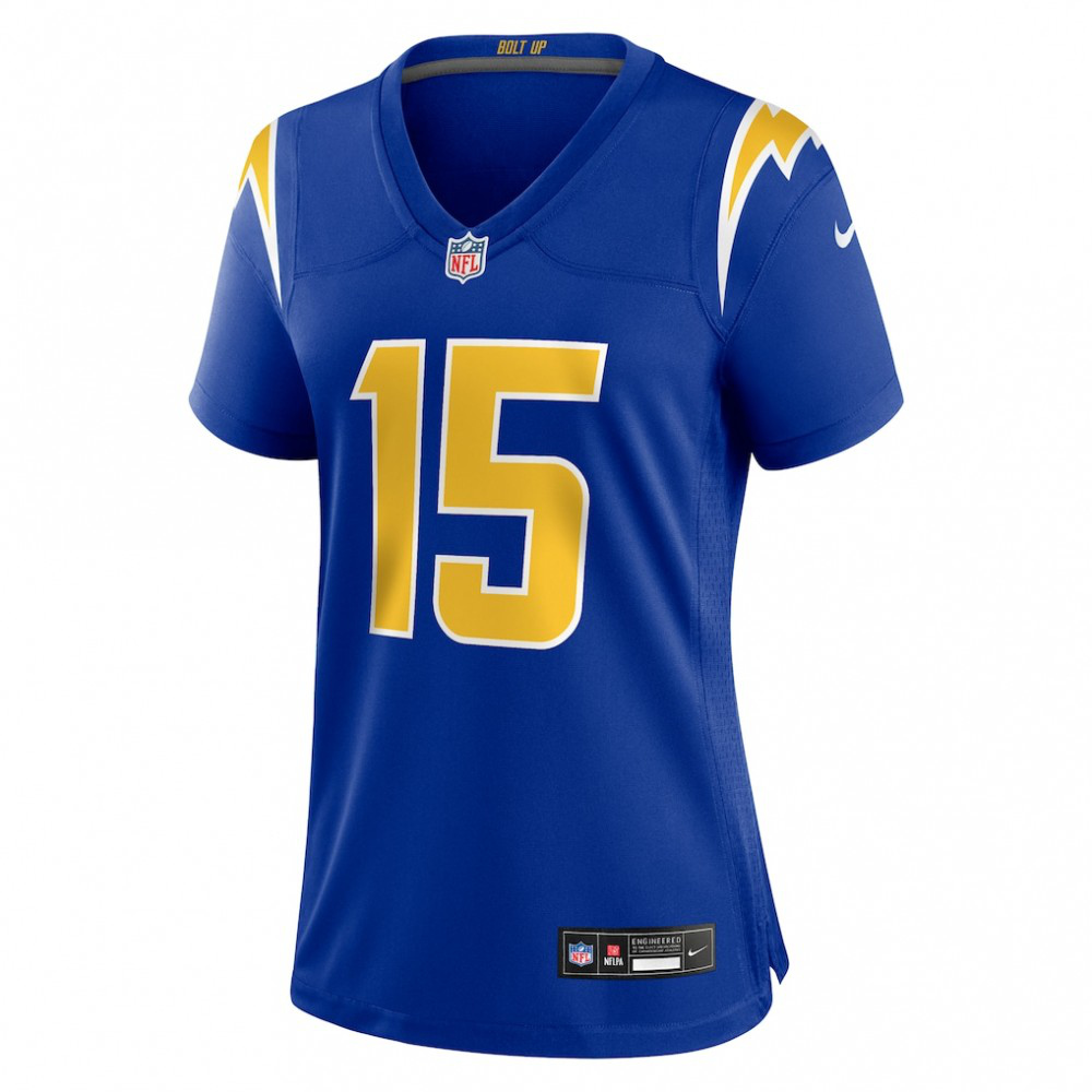 Ladd McConkey Los Angeles Chargers Nike Women's Alternate Game Jersey - Royal-GridironStore